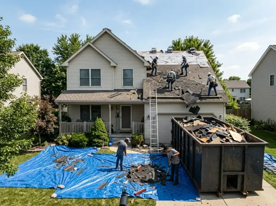 roof-replacement-debris-remova-004 — frequently asked questions, Cheapest Dumpster Rentals in Baltimore, MD
